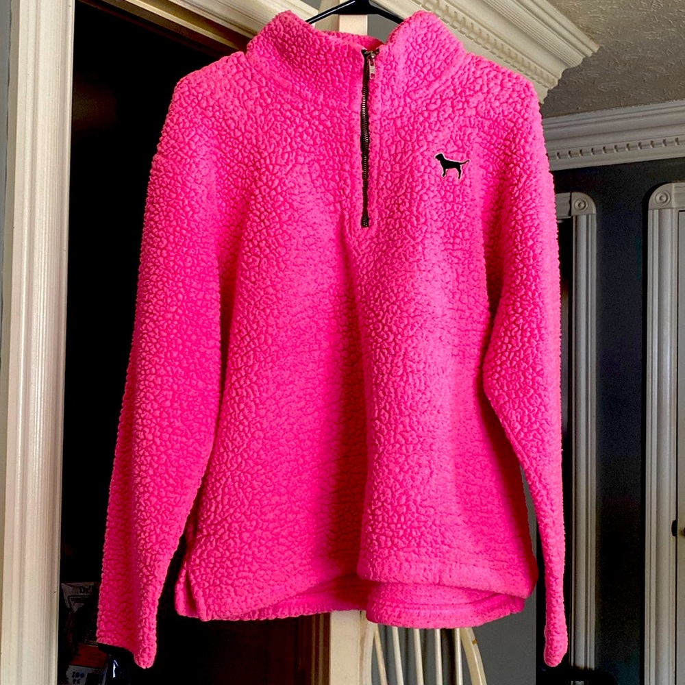 Beautiful bright pink Sherpa!!